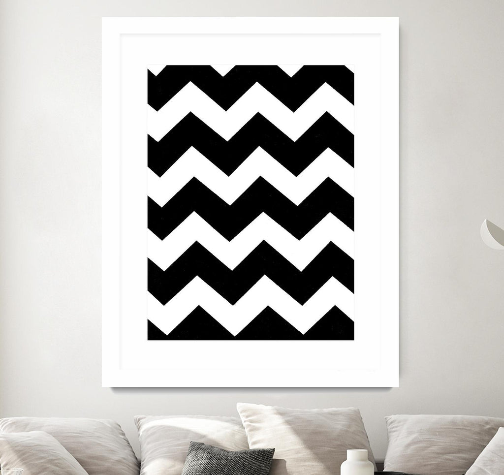 Monochrome Patterns 3 by Natasha Marie on GIANT ART - black abstract
