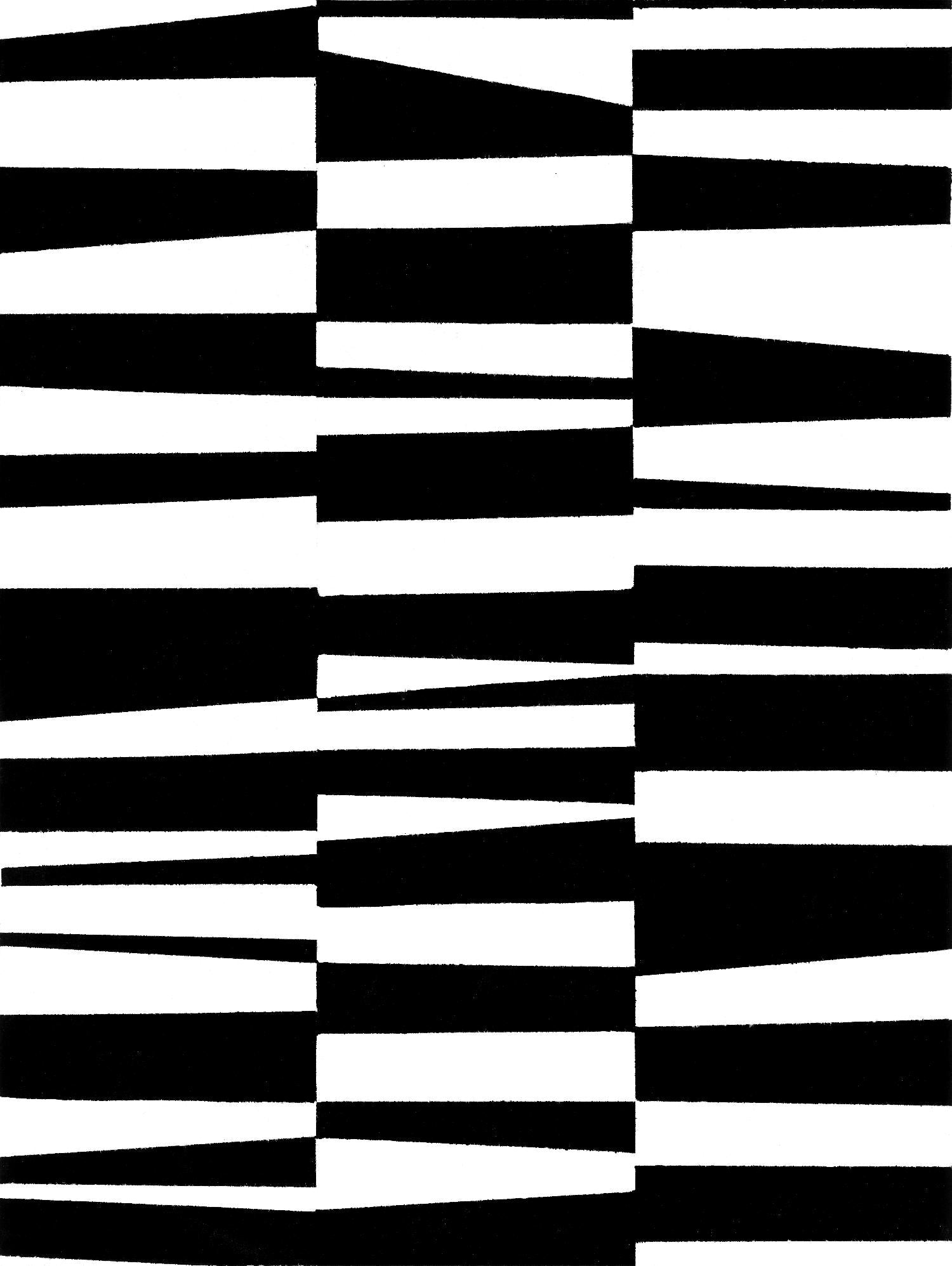 Monochrome Patterns 7 par Natasha Marie sur GIANT ART - abstrait noir