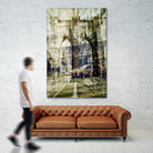 Brooklyn by THE Studio on GIANT ART - black city scene