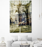 Brooklyn by THE Studio on GIANT ART - black city scene