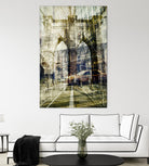 Brooklyn by THE Studio on GIANT ART - black city scene