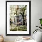 Brooklyn by THE Studio on GIANT ART - black city scene