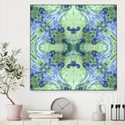 Minty 2 by Studio Arabella on GIANT ART - blue abstract