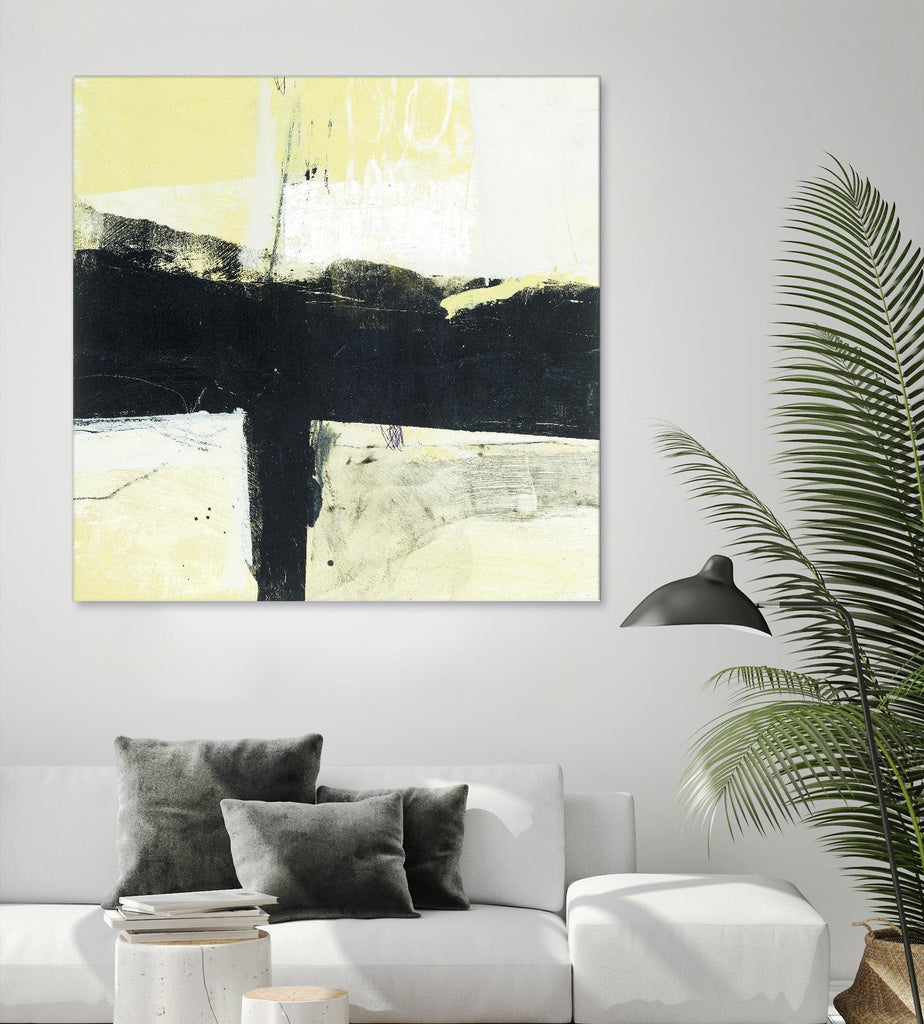 Coal Train A by JB Hall on GIANT ART - yellow abstract