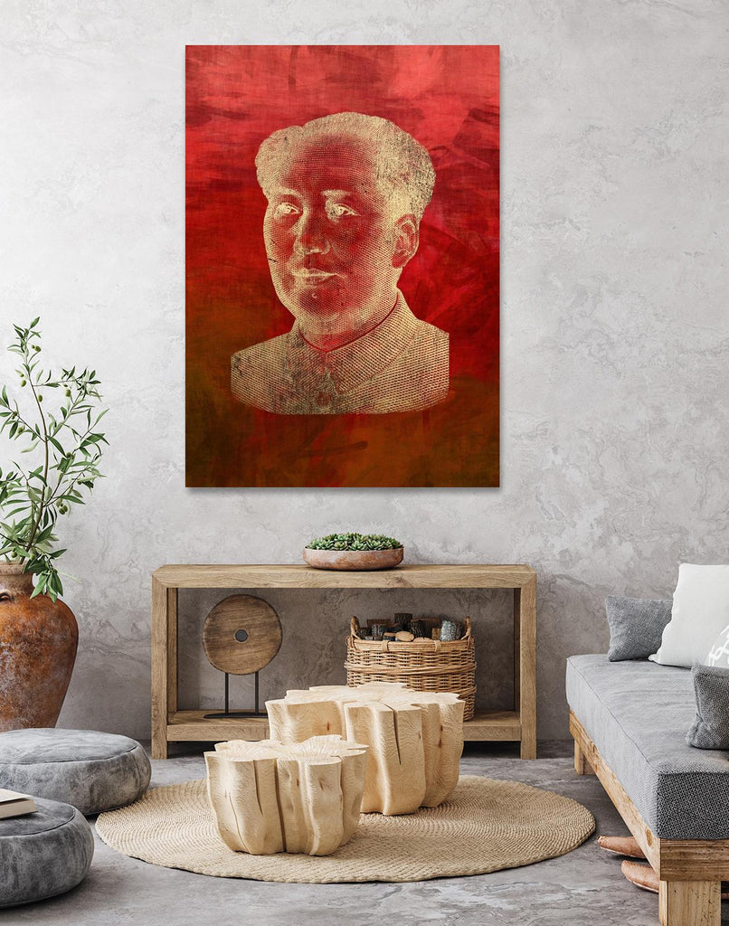 Mao by THE Studio on GIANT ART - beige oriental