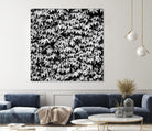 Wall of Leaves by Kyle Goldie on GIANT ART - white photo art