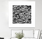 Wall of Leaves by Kyle Goldie on GIANT ART - white photo art