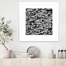 Wall of Leaves by Kyle Goldie on GIANT ART - white photo art