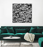 Wall of Leaves by Kyle Goldie on GIANT ART - white photo art