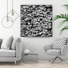 Wall of Leaves by Kyle Goldie on GIANT ART - white photo art