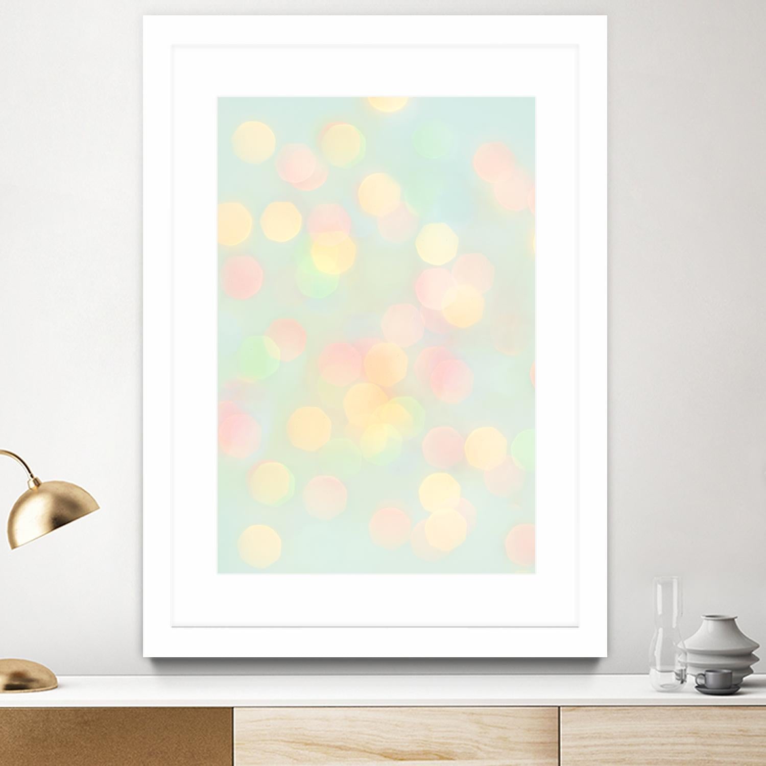 Sparkle by Libertad Leal on GIANT ART - pink abstract
