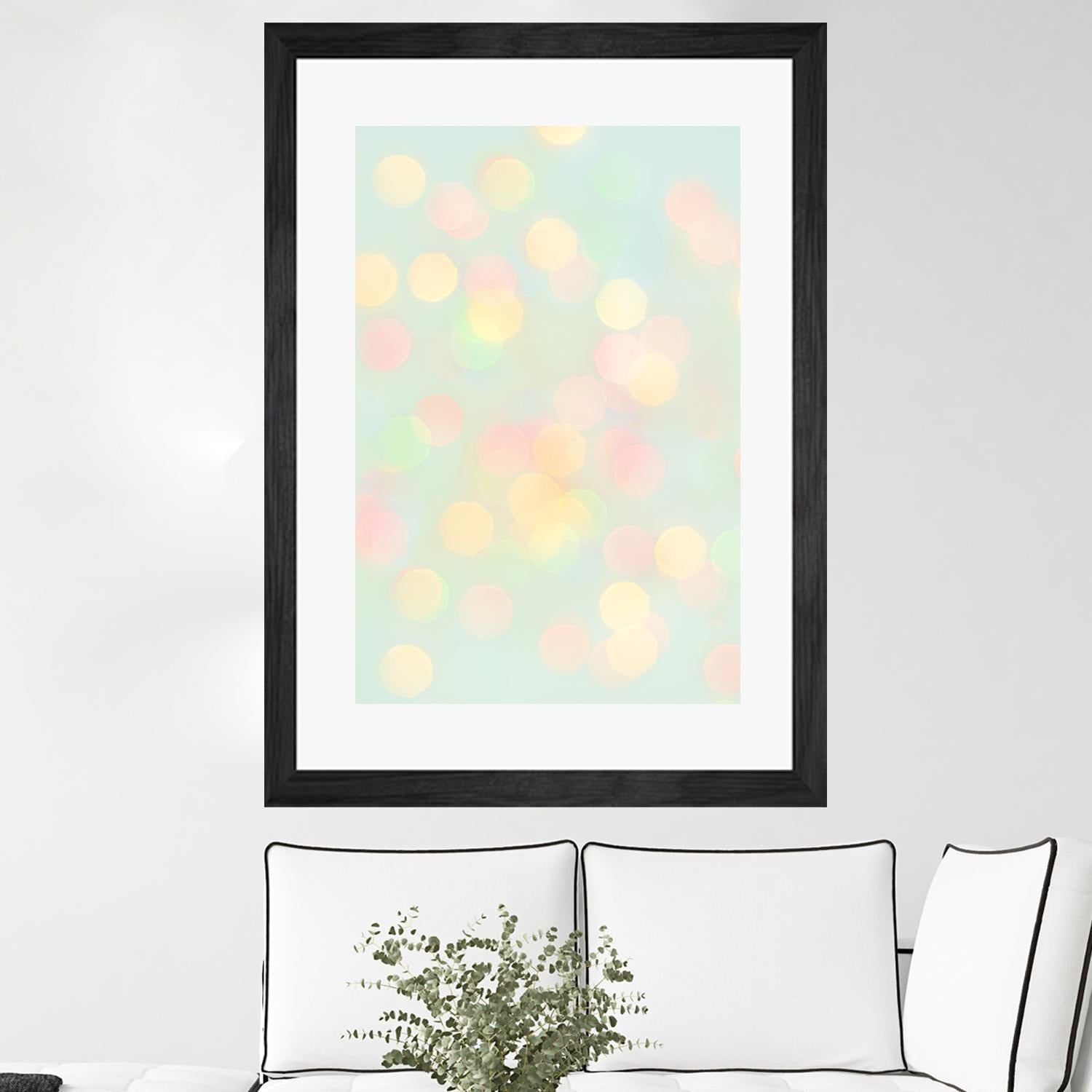 Sparkle by Libertad Leal on GIANT ART - pink abstract