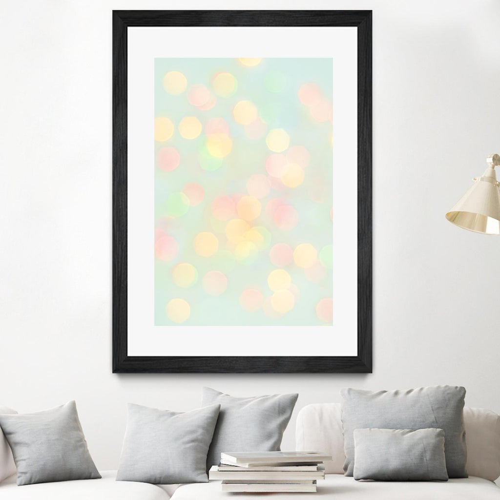 Sparkle by Libertad Leal on GIANT ART - pink abstract