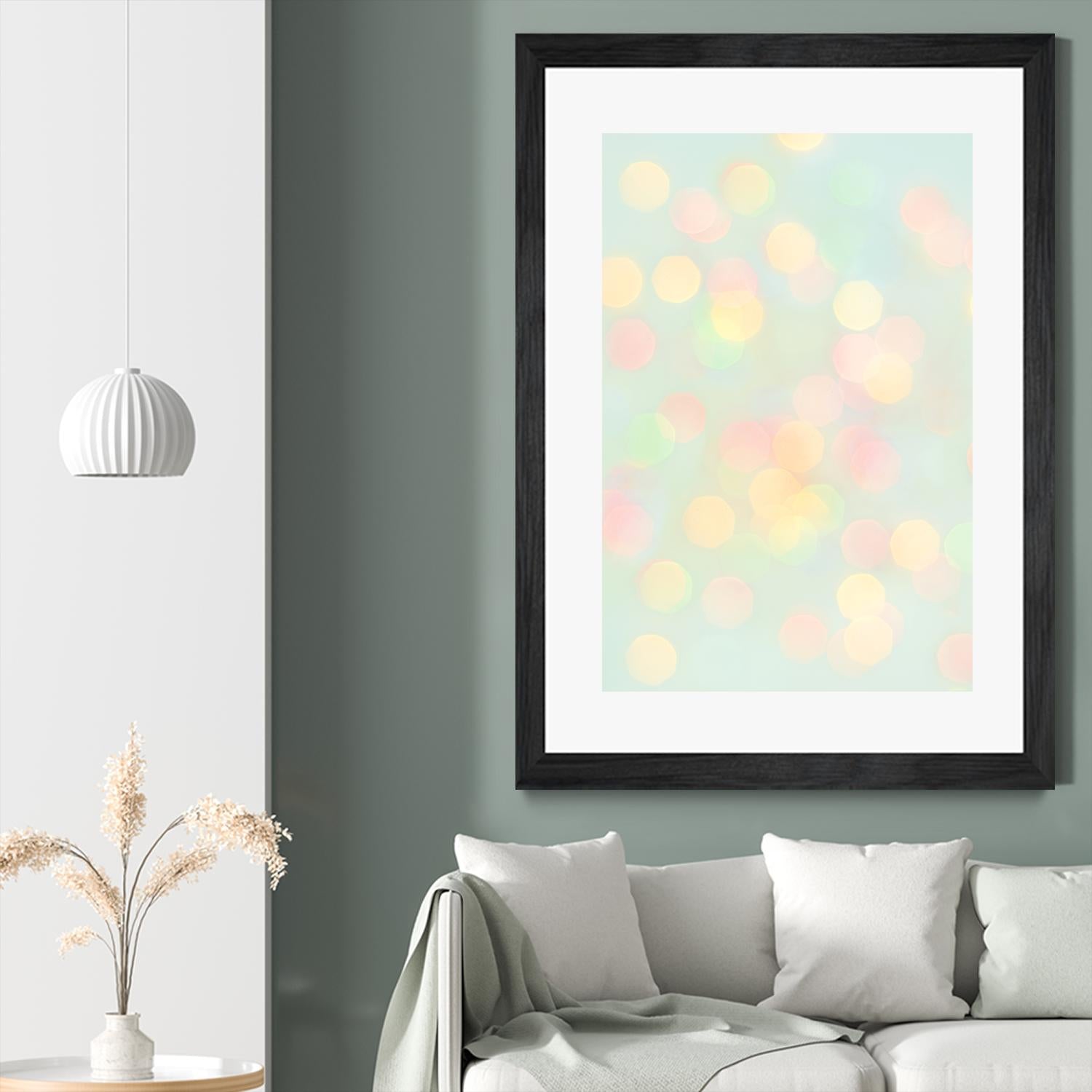 Sparkle by Libertad Leal on GIANT ART - pink abstract