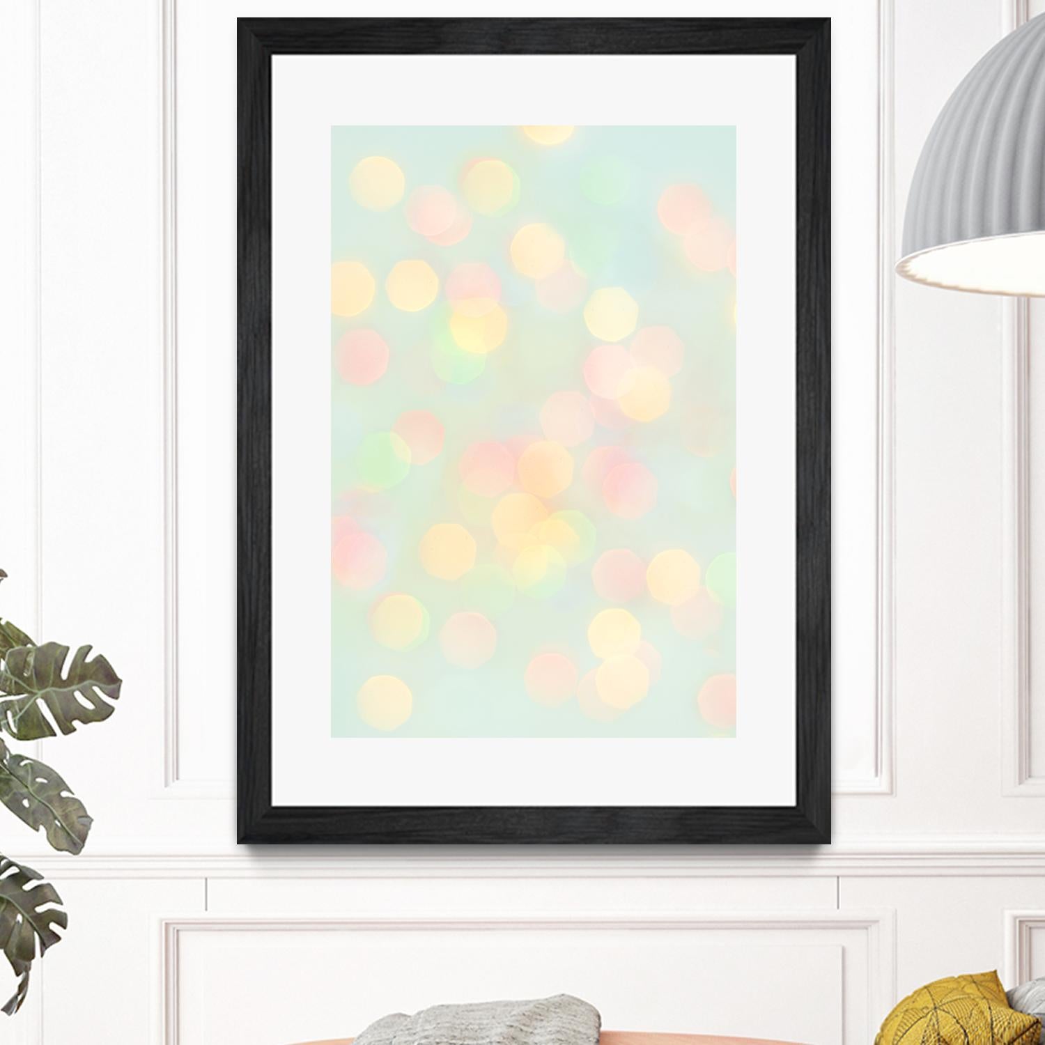 Sparkle by Libertad Leal on GIANT ART - pink abstract