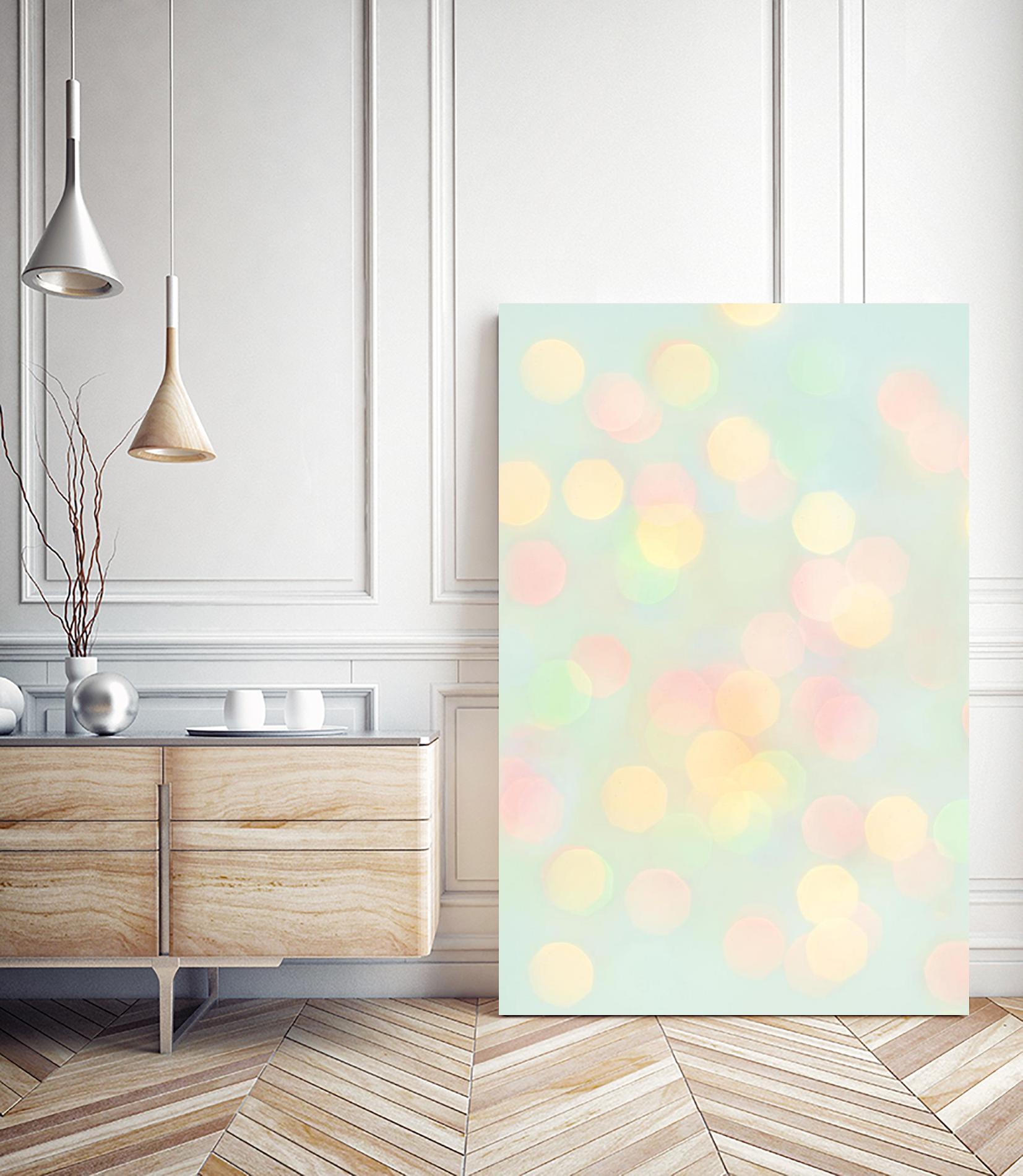 Sparkle by Libertad Leal on GIANT ART - pink abstract