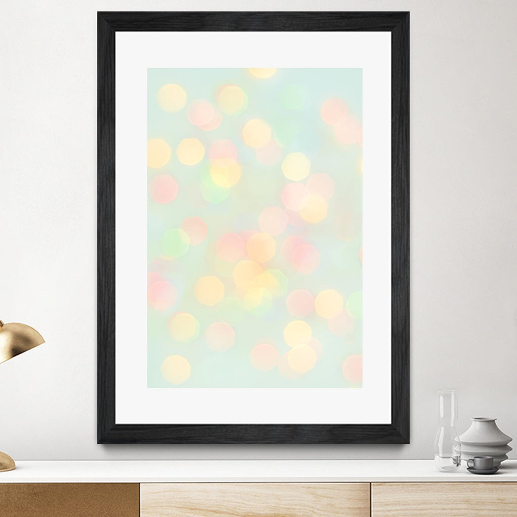 Sparkle by Libertad Leal on GIANT ART - pink abstract