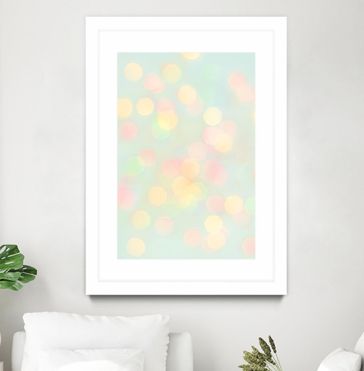 Sparkle by Libertad Leal on GIANT ART - pink abstract
