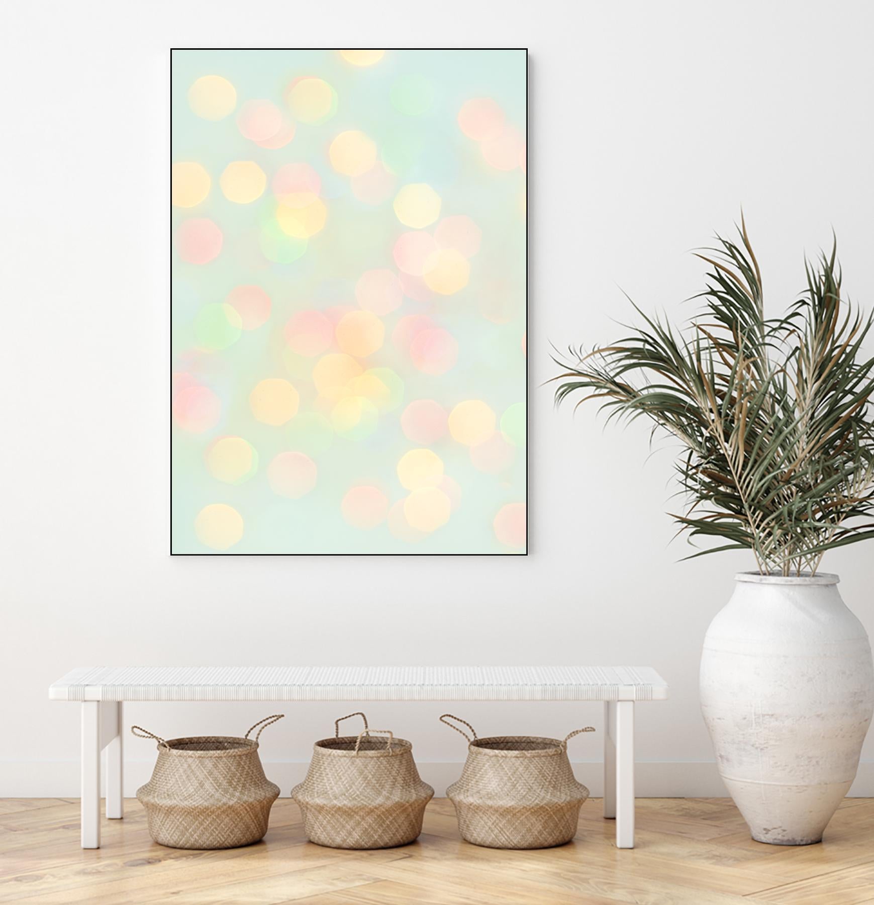 Sparkle by Libertad Leal on GIANT ART - pink abstract