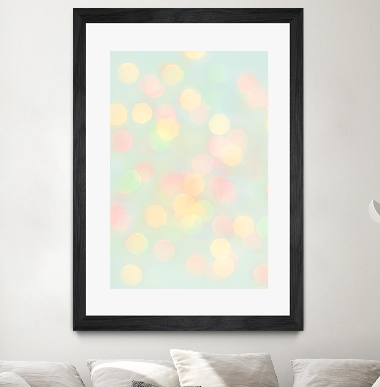 Sparkle by Libertad Leal on GIANT ART - pink abstract
