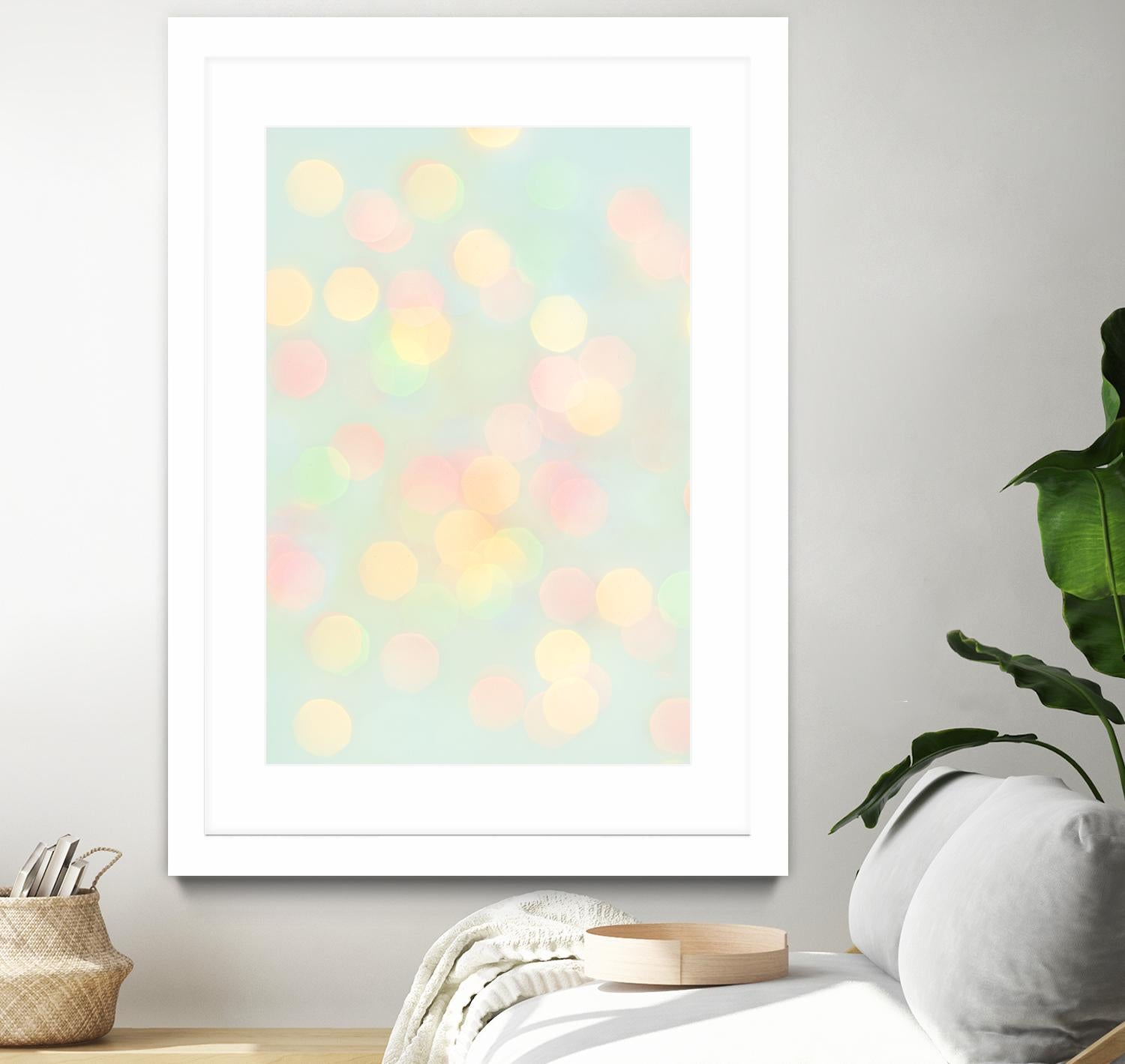 Sparkle by Libertad Leal on GIANT ART - pink abstract