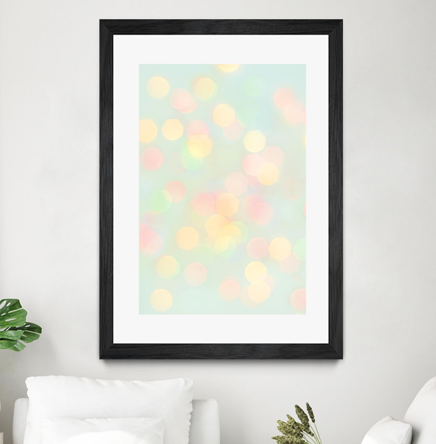 Sparkle by Libertad Leal on GIANT ART - pink abstract