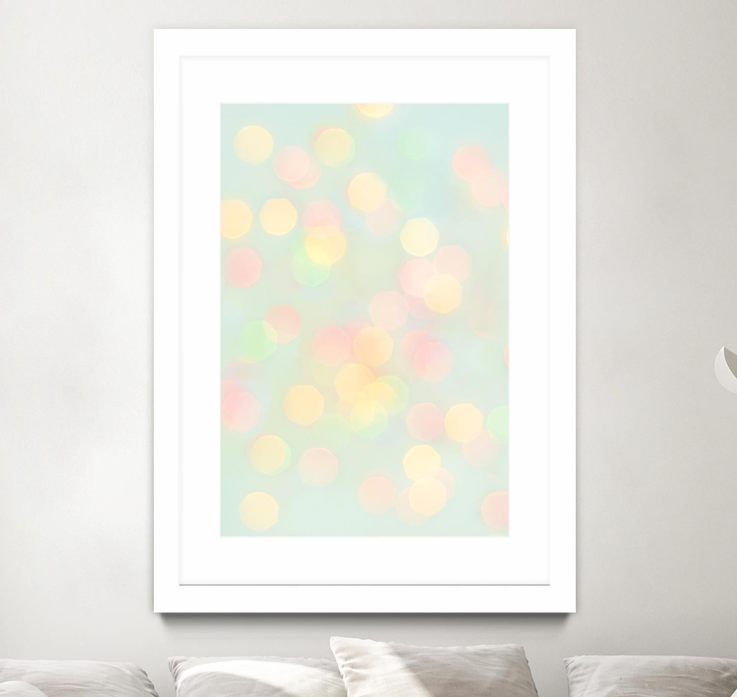 Sparkle by Libertad Leal on GIANT ART - pink abstract