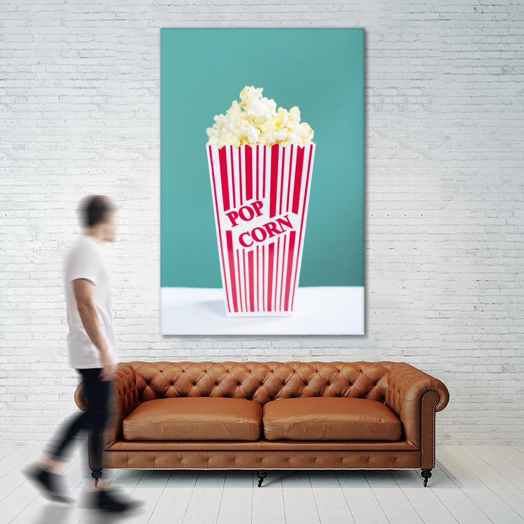 Movie Time by Libertad Leal on GIANT ART - turquoise fruit-food-drink