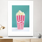 Movie Time by Libertad Leal on GIANT ART - turquoise fruit-food-drink