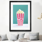 Movie Time by Libertad Leal on GIANT ART - turquoise fruit-food-drink