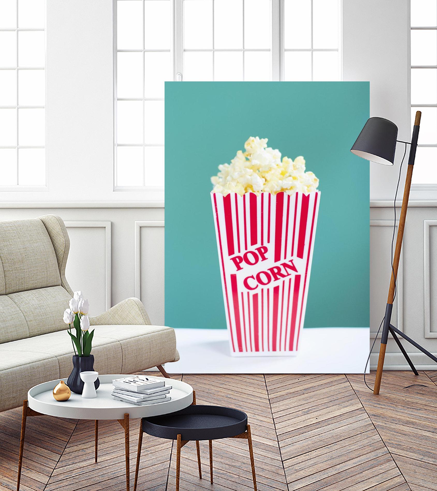 Movie Time by Libertad Leal on GIANT ART - turquoise fruit-food-drink