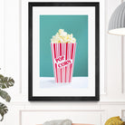 Movie Time by Libertad Leal on GIANT ART - turquoise fruit-food-drink