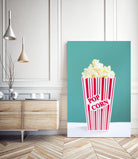 Movie Time by Libertad Leal on GIANT ART - turquoise fruit-food-drink