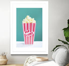 Movie Time by Libertad Leal on GIANT ART - turquoise fruit-food-drink