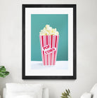 Movie Time by Libertad Leal on GIANT ART - turquoise fruit-food-drink