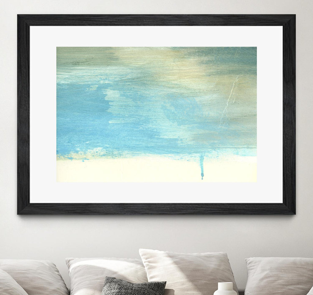 Coastal Seascapes A by THE Studio on GIANT ART - beige abstract