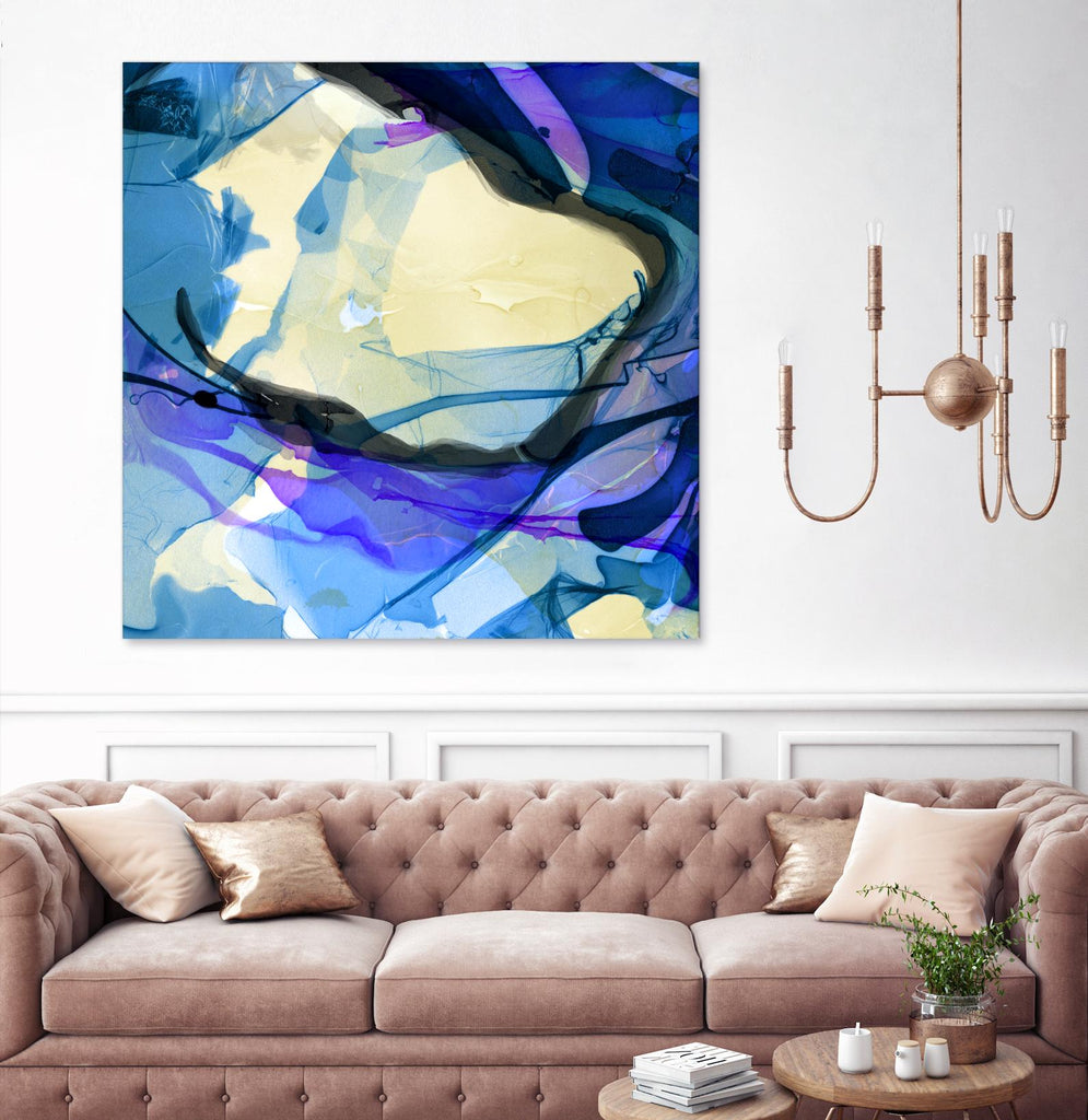 Neon Dreaming I by THE Studio on GIANT ART - purple abstract