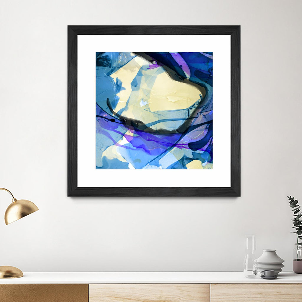 Neon Dreaming I by THE Studio on GIANT ART - purple abstract