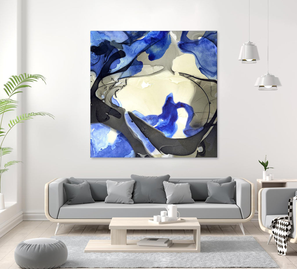 Neon Dreaming J by THE Studio on GIANT ART - grey abstract