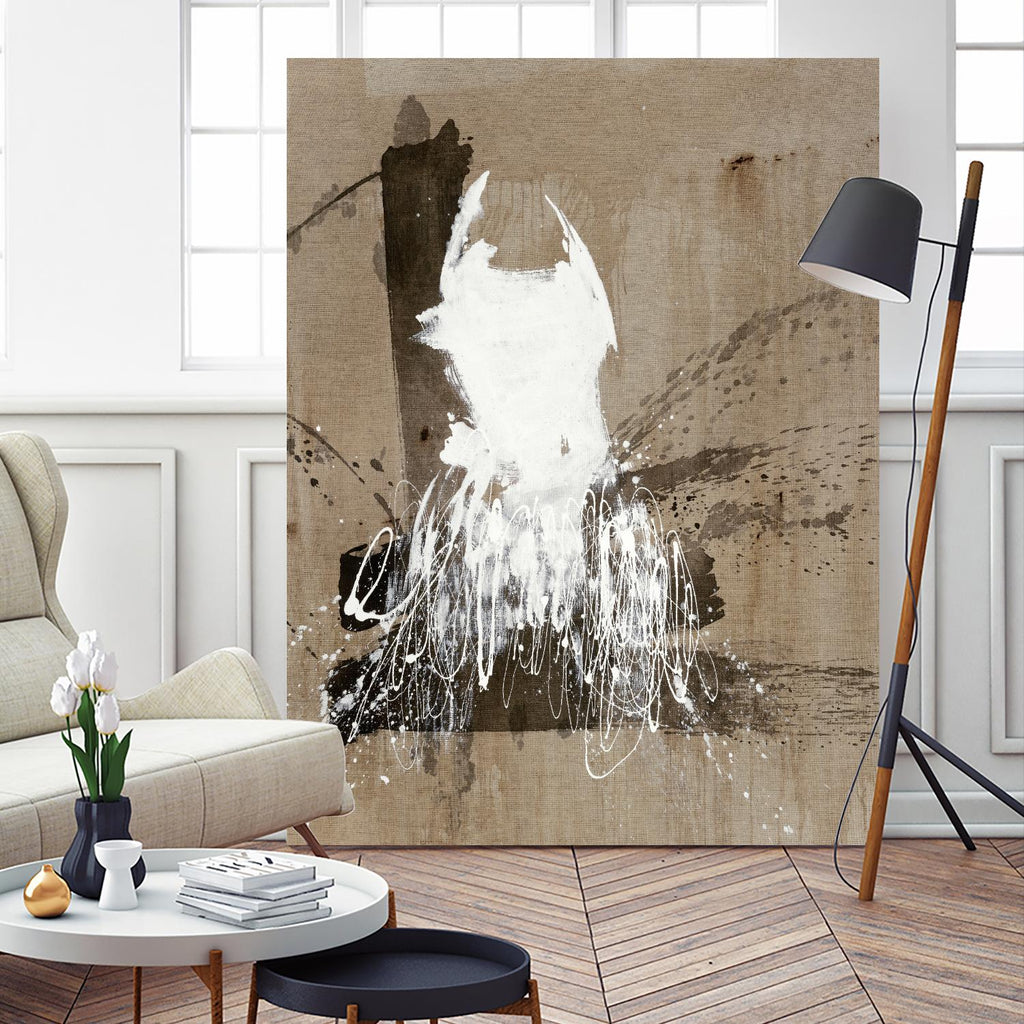 White Dress 2 by Paul Ngo on GIANT ART - black abstract