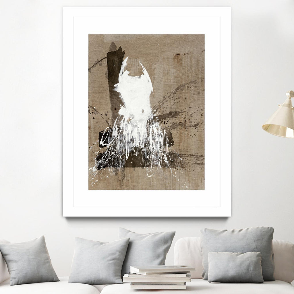 White Dress 2 by Paul Ngo on GIANT ART - black abstract