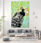 Peacock by Urban Soule on GIANT ART - blue animals