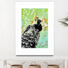 Peacock by Urban Soule on GIANT ART - green animals oiseau
