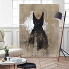 Little Black Dress 1 by PN Studio on GIANT ART - beige abstracts fashion
