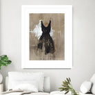 Little Black Dress 1 by PN Studio on GIANT ART - beige abstracts fashion