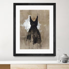 Little Black Dress 1 by PN Studio on GIANT ART - beige abstracts fashion