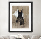 Little Black Dress 1 by PN Studio on GIANT ART - beige abstracts fashion