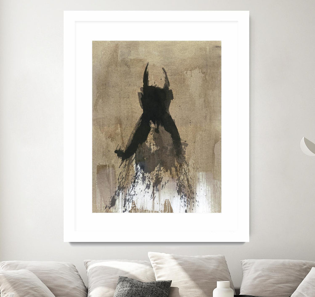 Little Black Dress 3 by PN Studio on GIANT ART - beige abstracts fashion