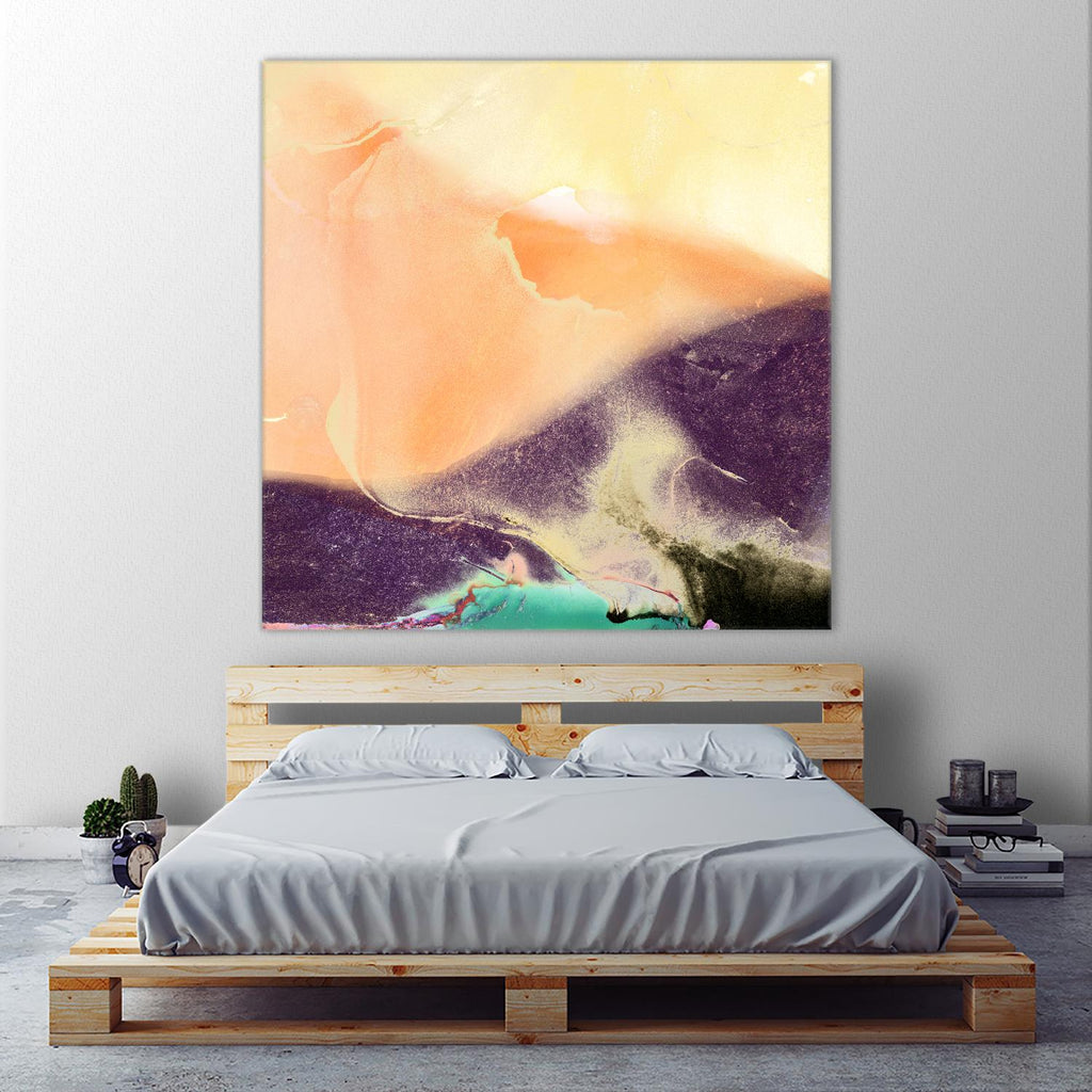 Paysage de rêve B par THE Studio sur GIANT ART - abstrait orange