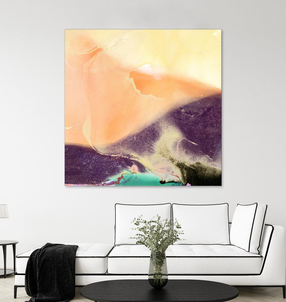 Paysage de rêve B par THE Studio sur GIANT ART - abstrait orange